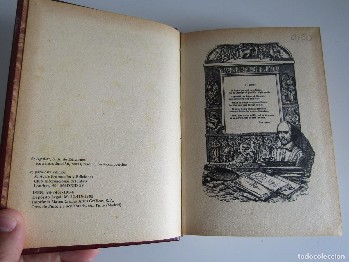 Libros de segunda mano: TRAGEDIAS - SHAKESPEARE - CLUB INTERNACIONAL DEL LIBRO - Foto 3