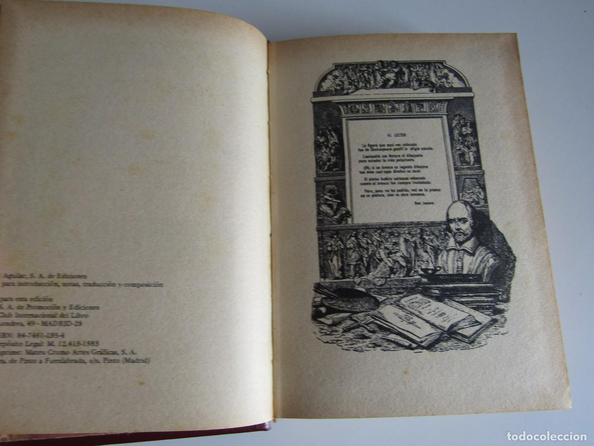Libros de segunda mano: TRAGEDIAS - SHAKESPEARE - CLUB INTERNACIONAL DEL LIBRO - Foto 5