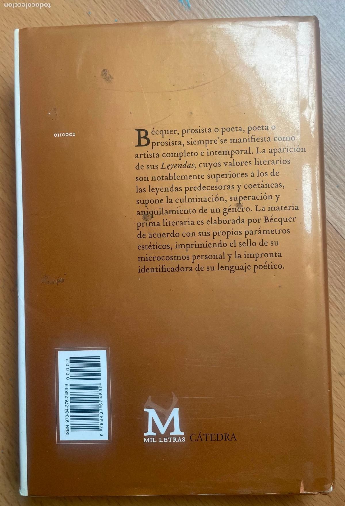 Libros de segunda mano: LEYENDAS Gustavo Adolfo Becquer Catedra - Foto 5