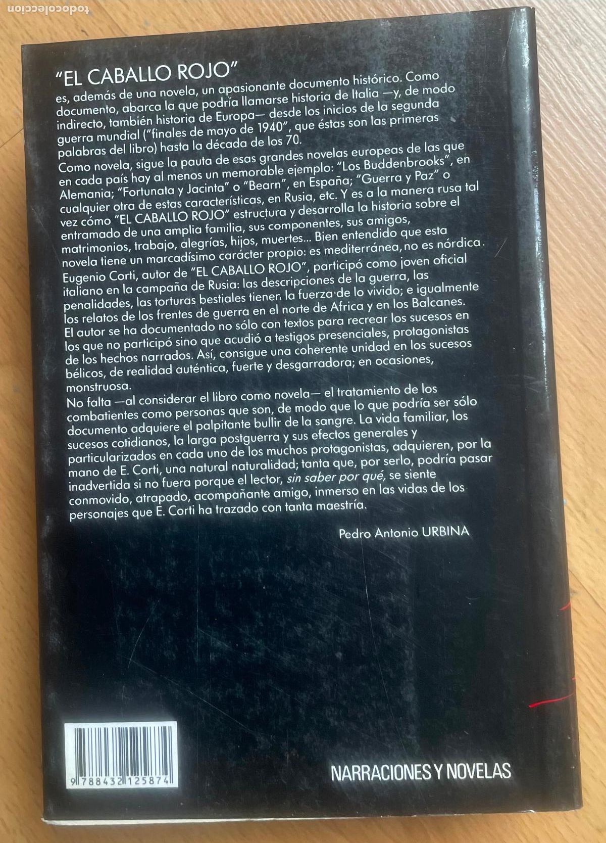 Libros de segunda mano: EL CABALLO ROJO Eugenio Corti - Foto 2