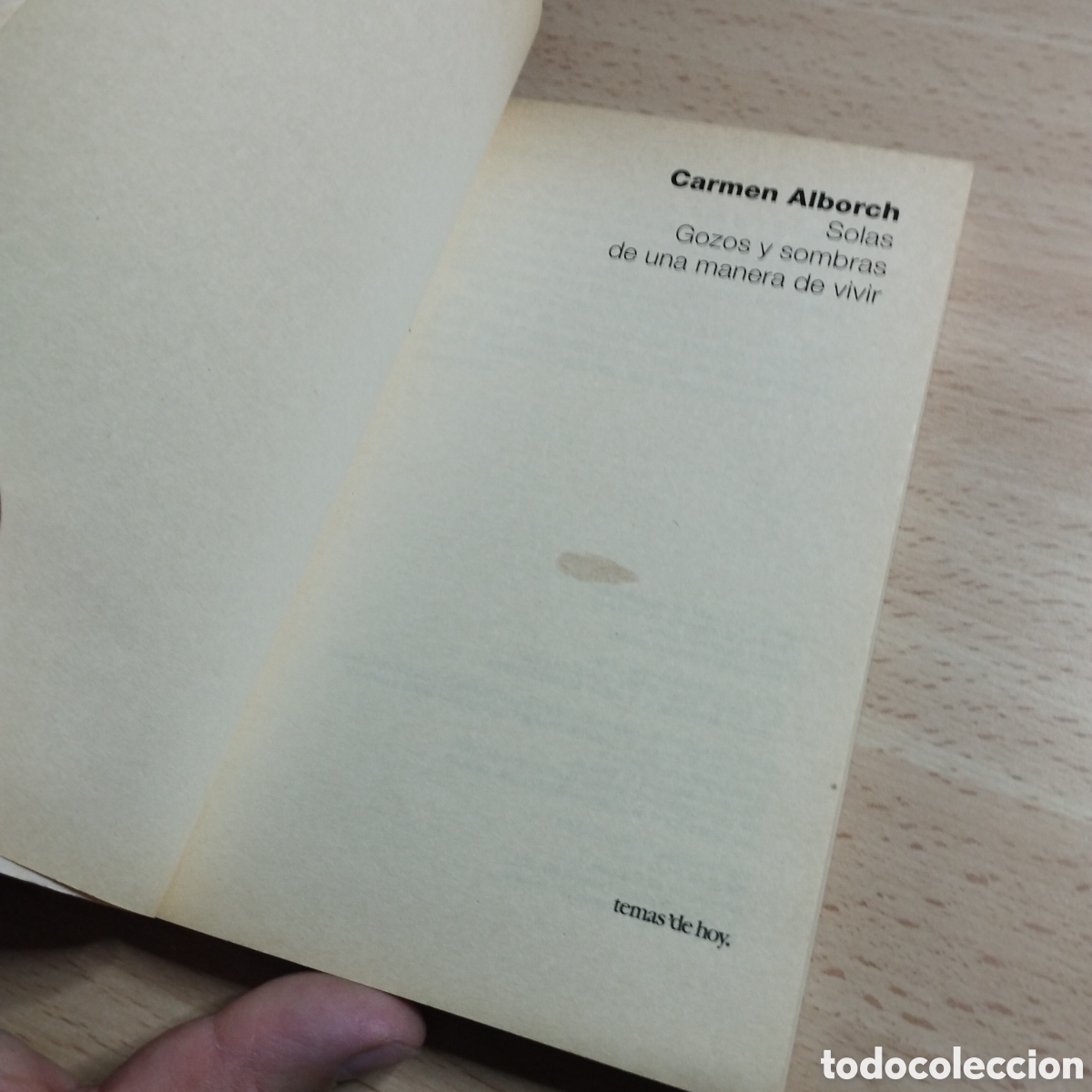 Libros de segunda mano: Solas. Carmen Alborch. 2001. Booket. - Foto 5