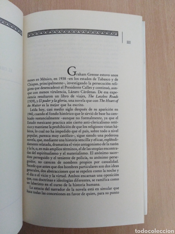 Libros de segunda mano: EL PODER Y LA GLORIA. Graham Greene. C&iacute;rculo de Lectores - Foto 7