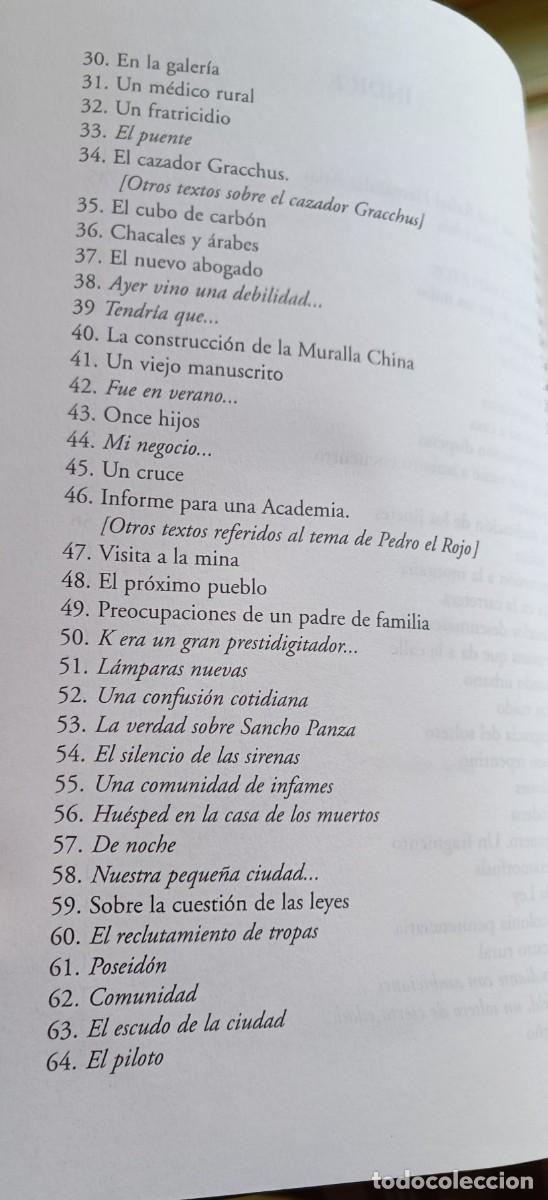 Libros de segunda mano: Franz Kafka - Cuentos Completos - Foto 3