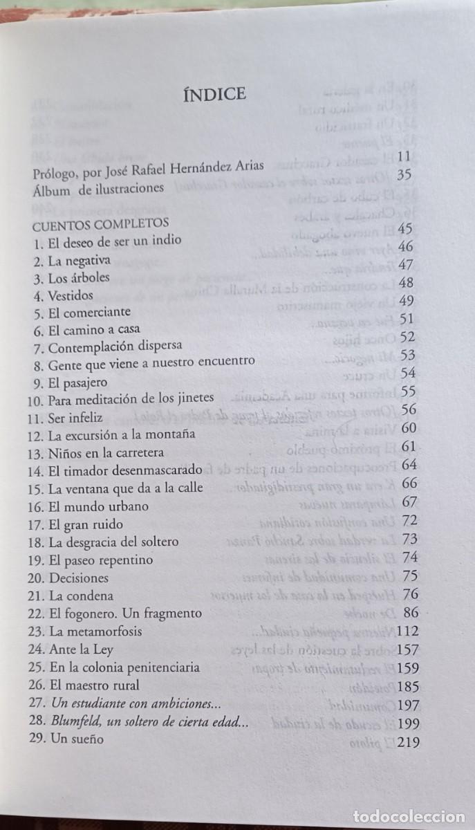 Libros de segunda mano: Franz Kafka - Cuentos Completos - Foto 4