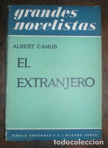 Libros de segunda mano: CAMUS, ALBERT: EL EXTRANJERO - Foto 1