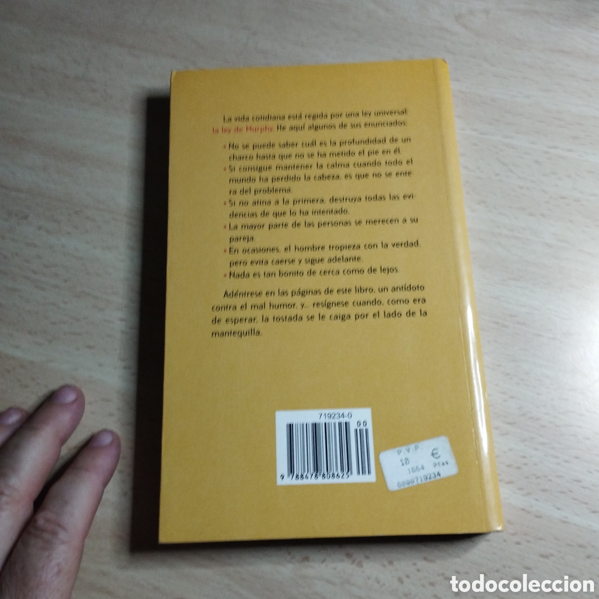 Libros de segunda mano: La ley de Murphy. Arthur Bloch. 2002. TH - Foto 2