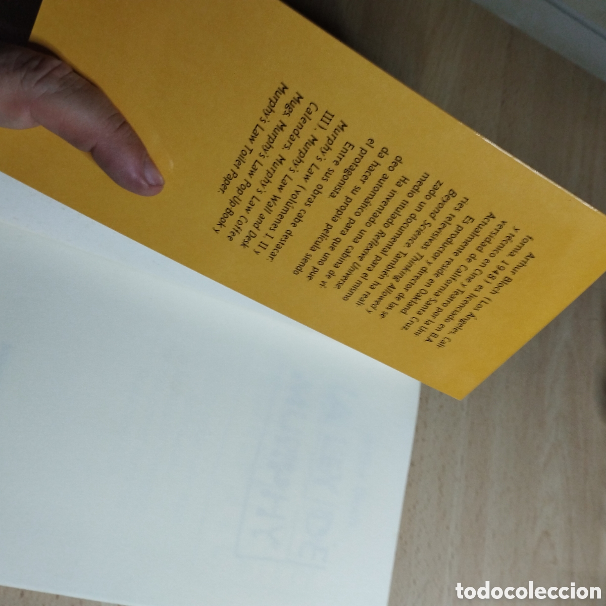 Libros de segunda mano: La ley de Murphy. Arthur Bloch. 2002. TH - Foto 4