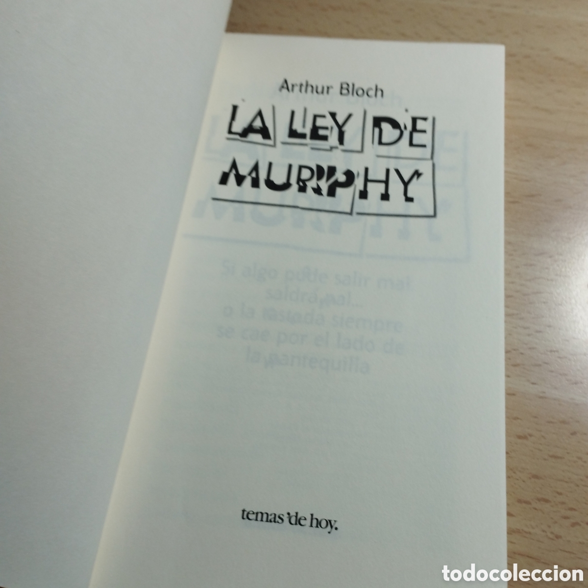 Libros de segunda mano: La ley de Murphy. Arthur Bloch. 2002. TH - Foto 5