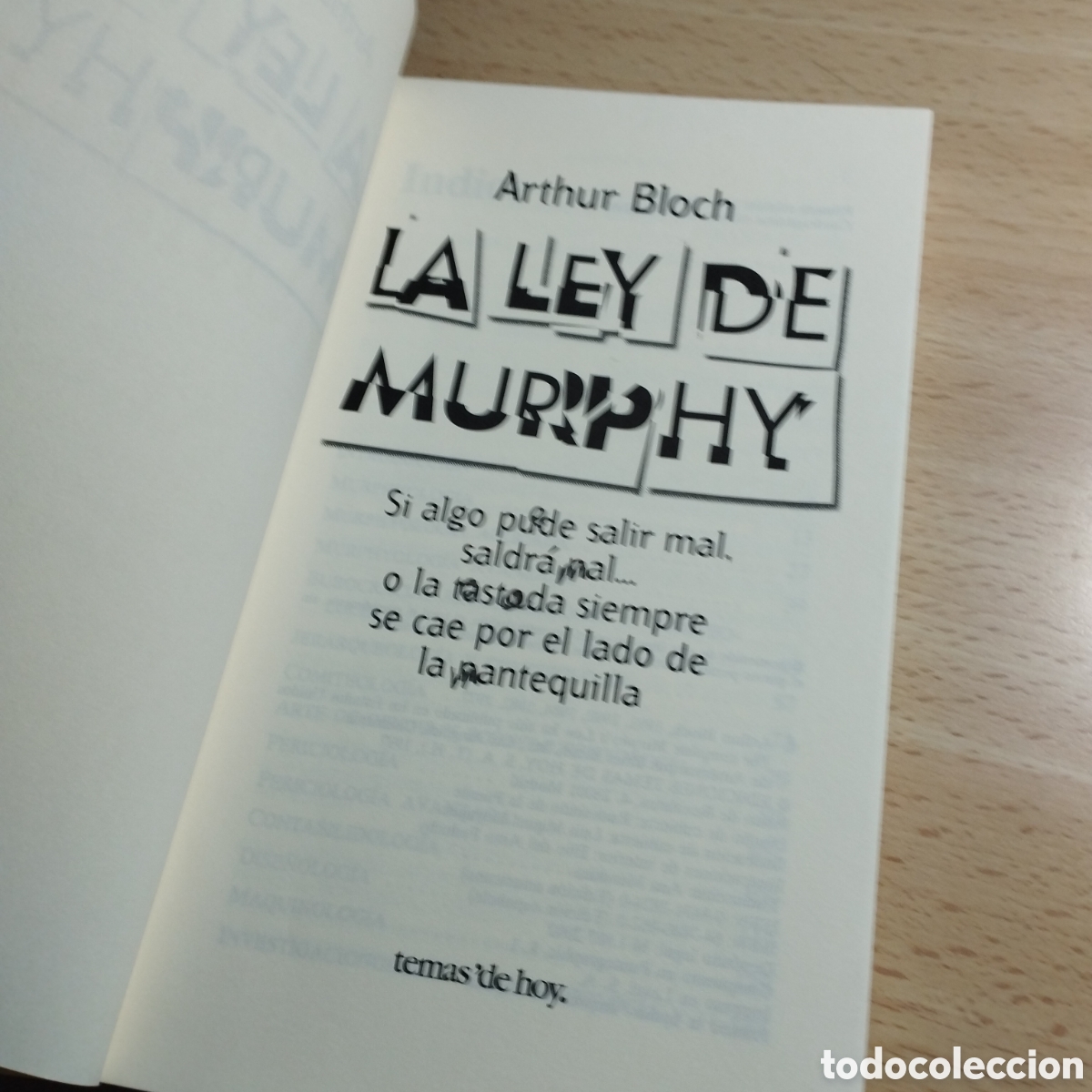 Libros de segunda mano: La ley de Murphy. Arthur Bloch. 2002. TH - Foto 6