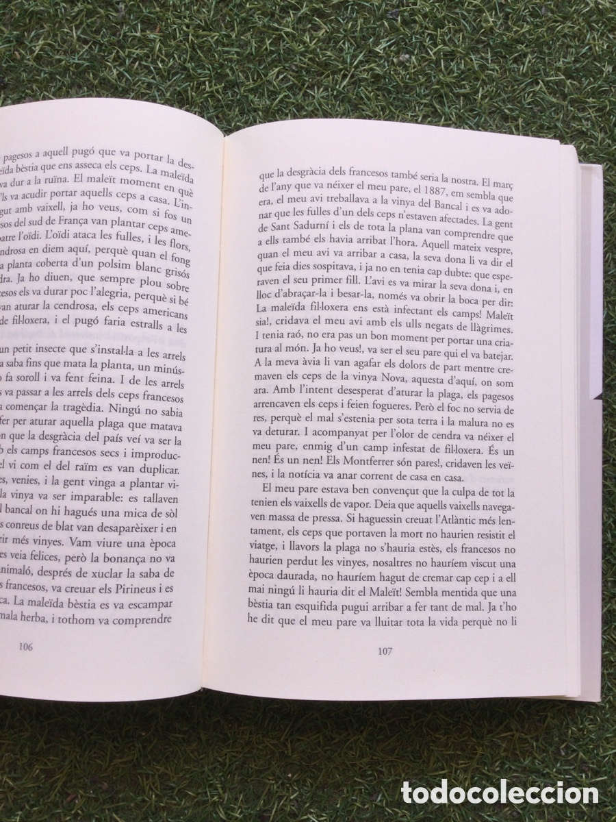 Libros de segunda mano: Libro El silenci de les vinyes - Foto 3