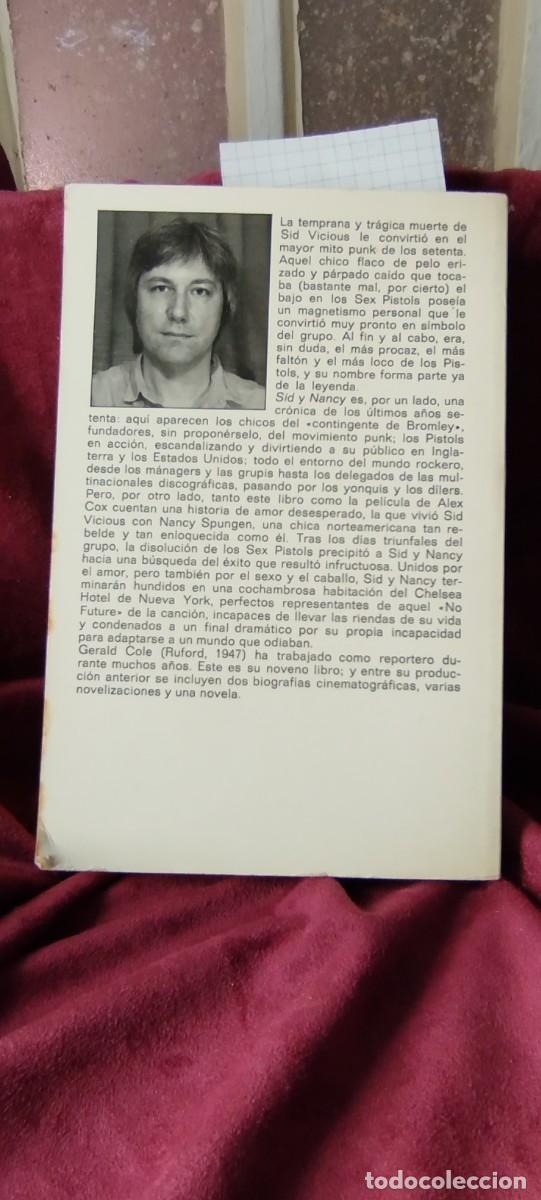 Libros de segunda mano: Sid y Nancy .Gerald Cole. Anagrama - Foto 4