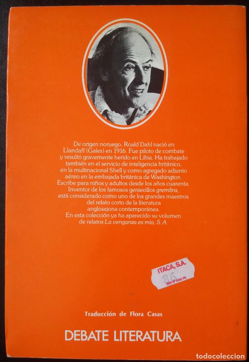 Libros de segunda mano: Roald Dahl . G&eacute;nesis y cat&aacute;strofe - Foto 2