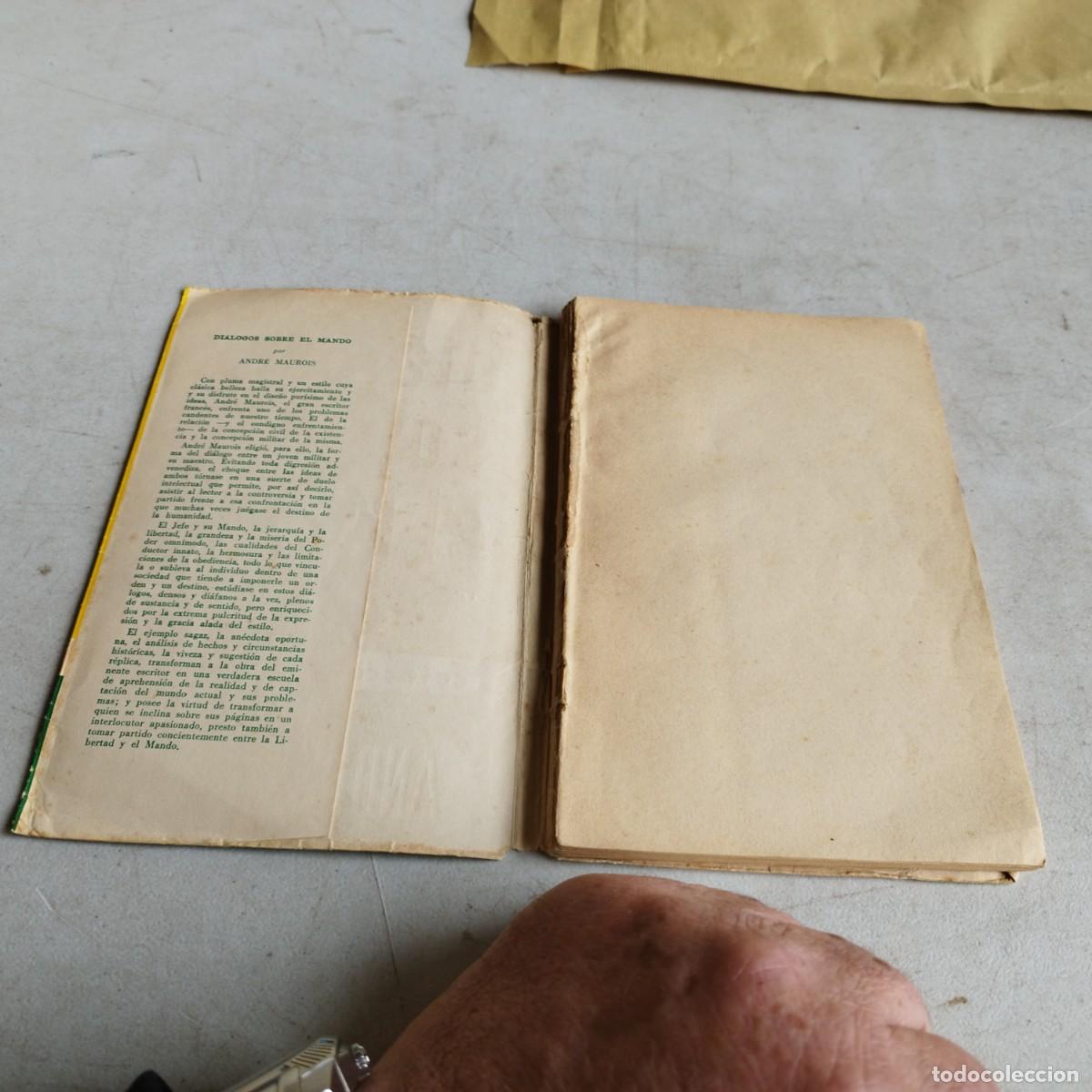 Libros de segunda mano: DIALOGOS SOBRE EL MANDO / ANDRE MAUROIS / GRAVOL 16 / PANORAMA - Foto 3