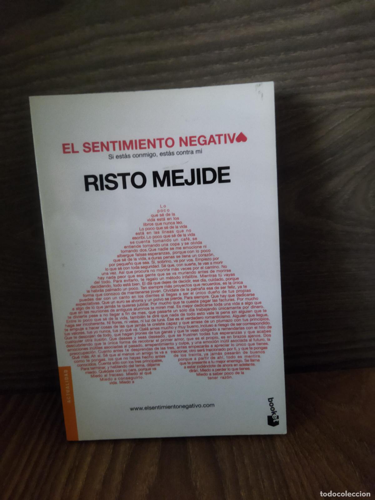 Libros de segunda mano: El sentimiento negativo - Foto 1