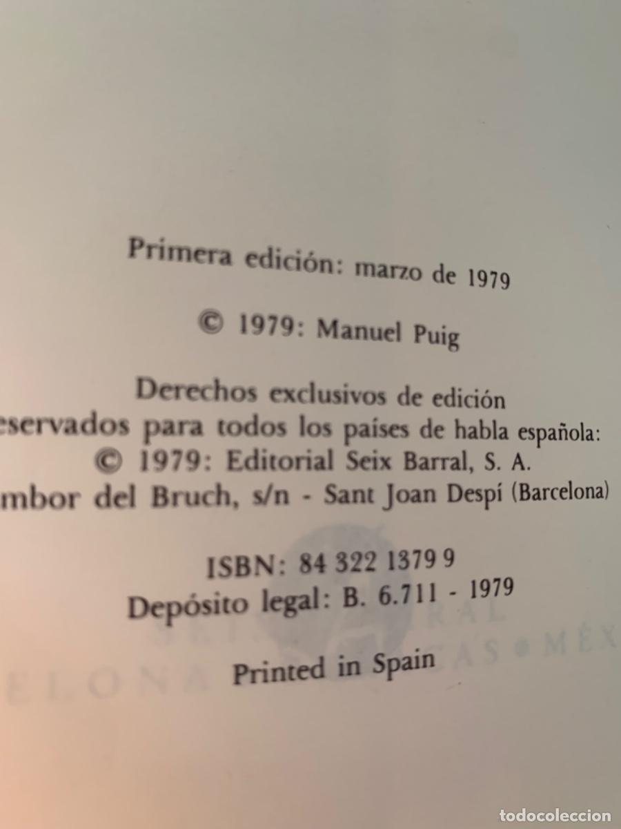 Libros de segunda mano: Pubis angelical de Manuel Puig (Bols 32) - Foto 3