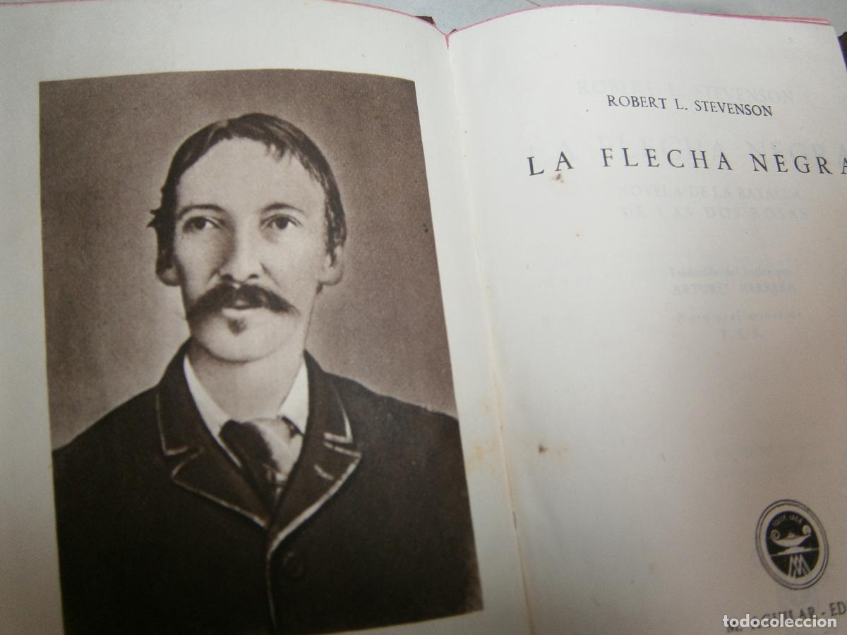 Libros de segunda mano: ANTIGUO LIBRO - LA FLECHA NEGRA - STEVENSON - Foto 2