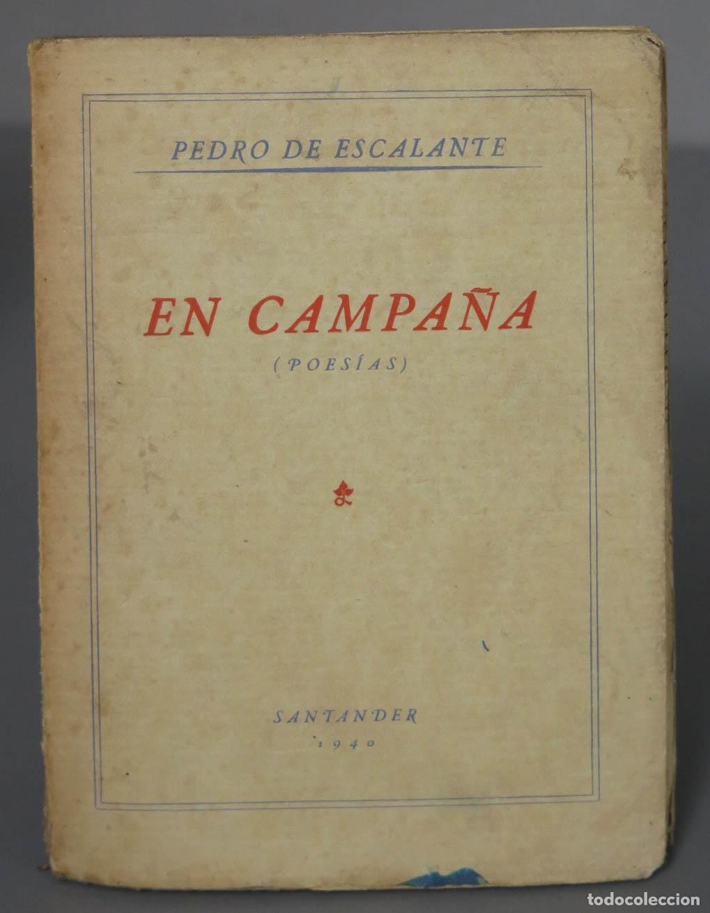 Libri di seconda mano: EN CAMPA&Ntilde;A (Poes&iacute;as). ESCALANTE. 1940