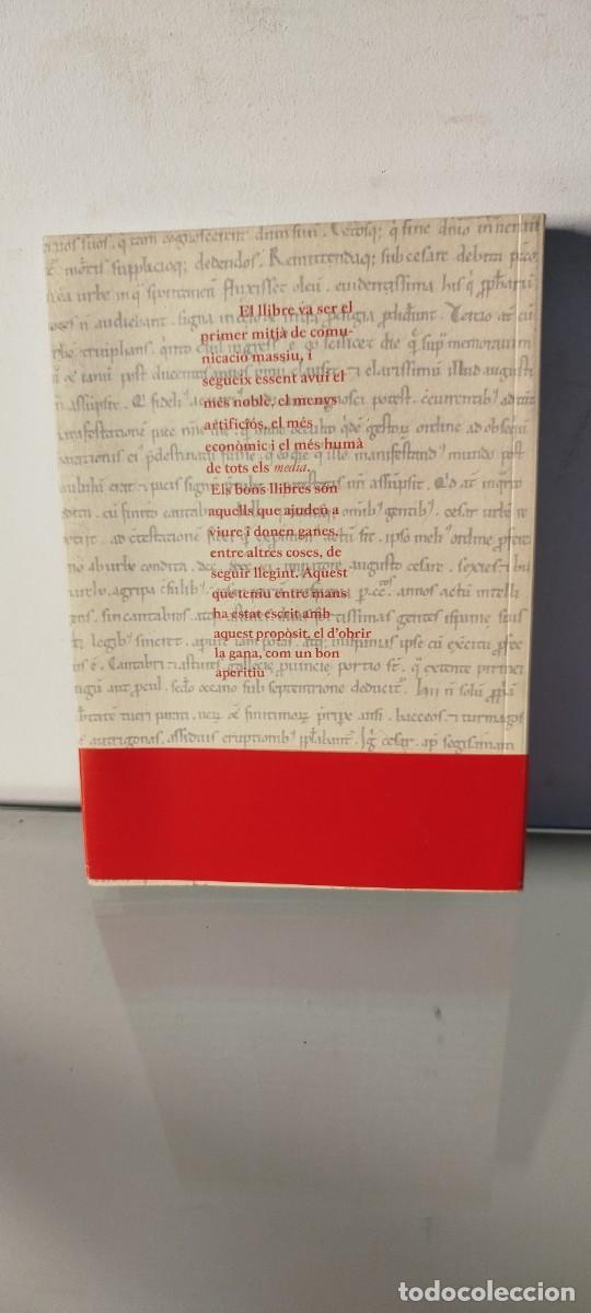 Libros de segunda mano: EL LLIBRE COM ALIMENT - Foto 5