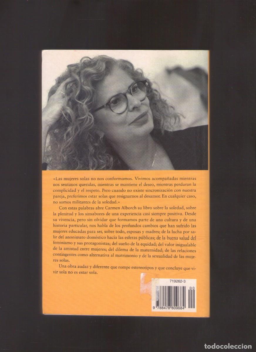 Libros de segunda mano: Ac. Solas (Carmen Alborch) - Foto 2