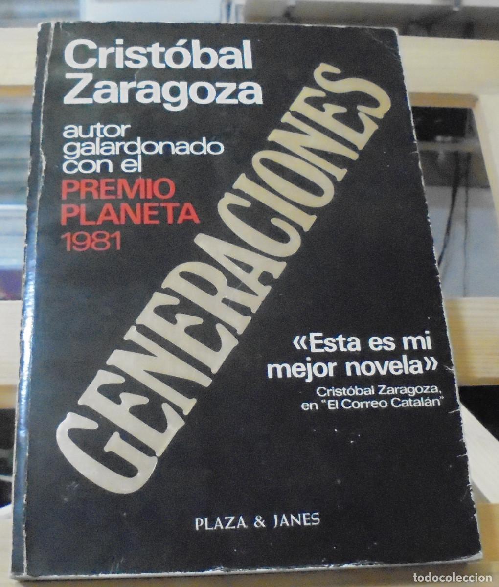 Libros de segunda mano: Generaciones. Crist&oacute;bal Zaragoza - Foto 1