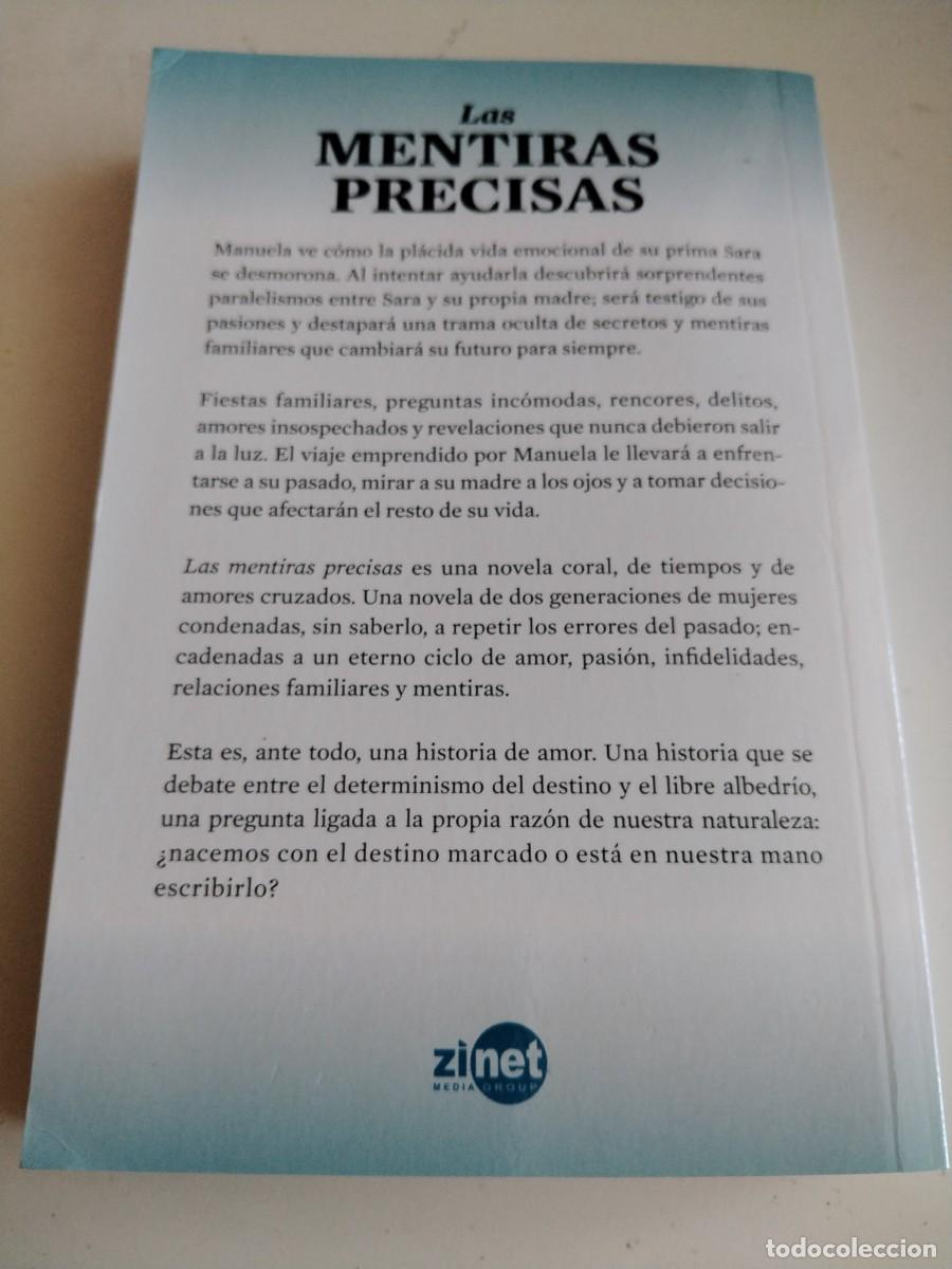 Libros de segunda mano: Las mentiras precisas -Eva Cornudella - Foto 3