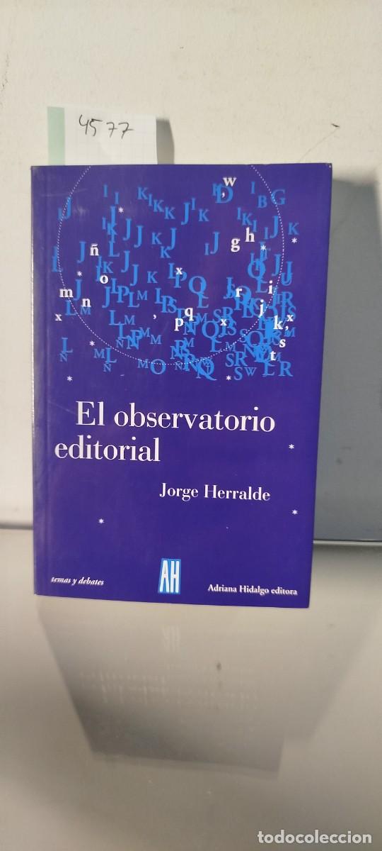 Libros de segunda mano: Observatorio Editorial - Foto 1