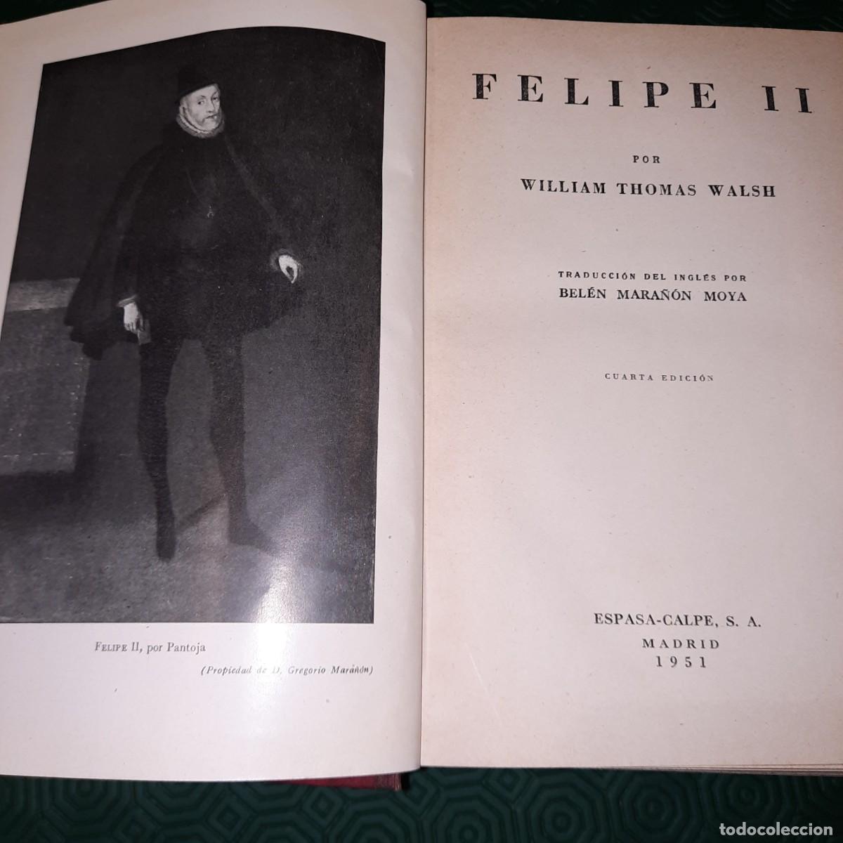 Libros de segunda mano: Felipe II, William Thomas Walsh - Foto 6