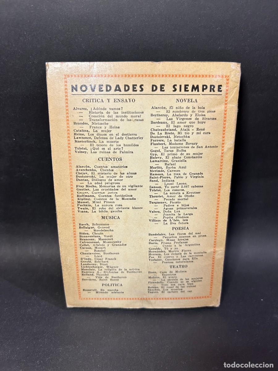 Libros de segunda mano: KNUT HAMSUN - HAMBRE - 1947 - Foto 4