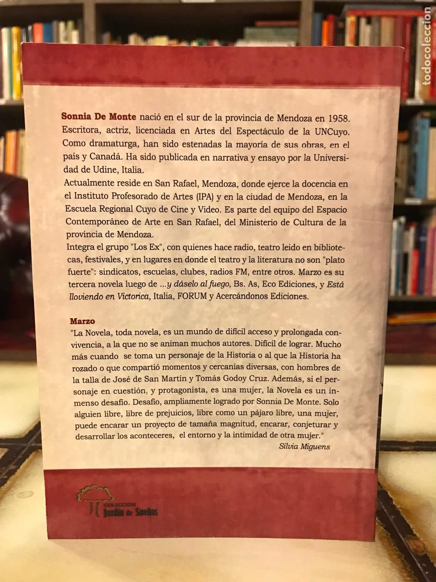 Libros de segunda mano: Marzo. Sonnia de Monte. - Foto 2