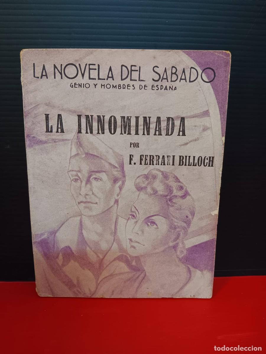 Libros de segunda mano: novela la innominada ferrari billoch 1939