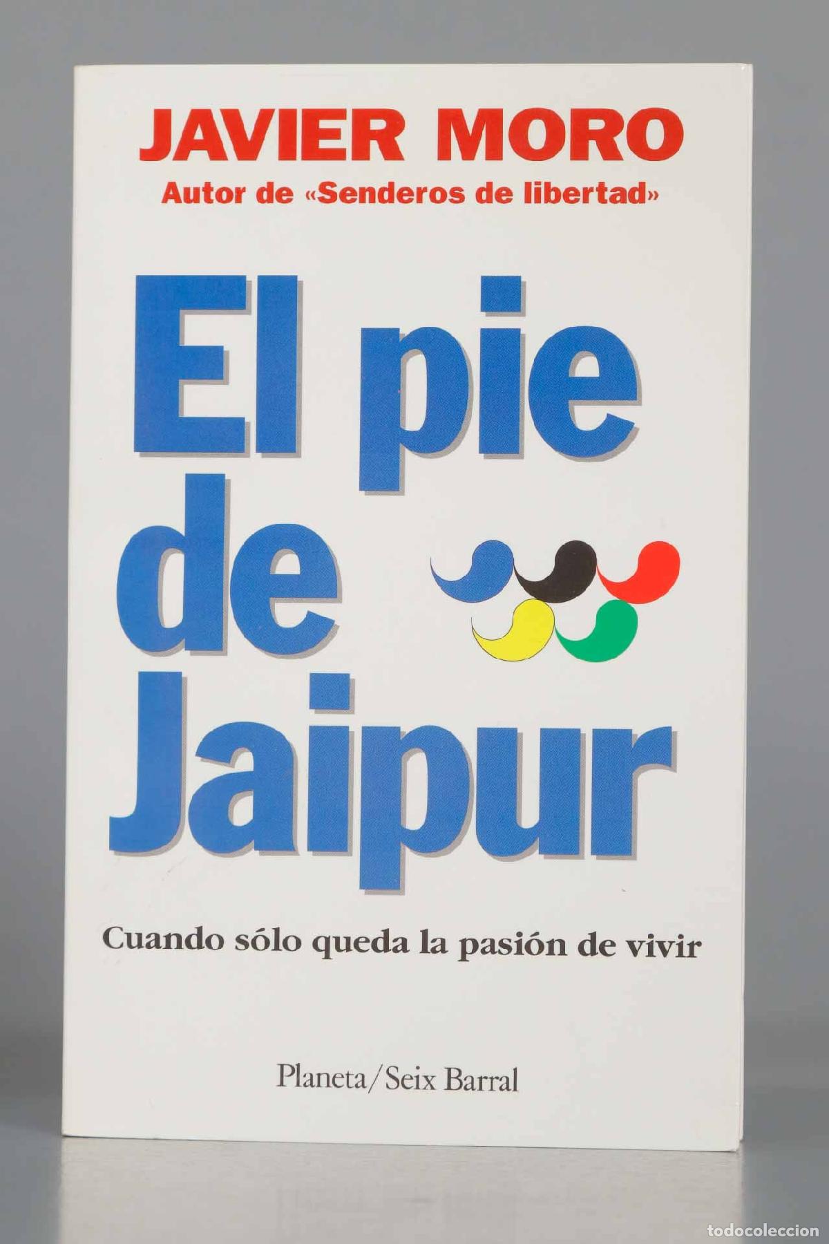 Libros de segunda mano: El pie de Jaipur. Javier Moro - Foto 1