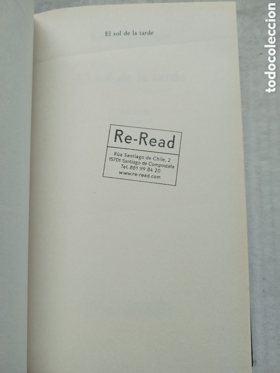 Libros de segunda mano: EL SOL DE LA TARDE/ROBERT SALADRIGAS - Foto 2