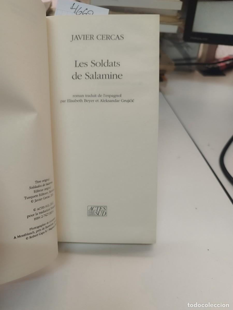 Libros de segunda mano: LES SOLDATS DE SALAMINE - Foto 2