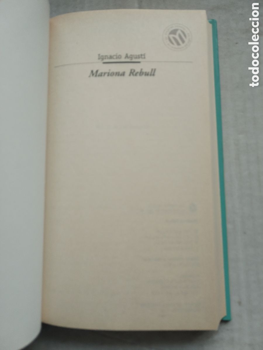 Libros de segunda mano: MARIONA REBULL/IGNACIO AGUSTI - Foto 2