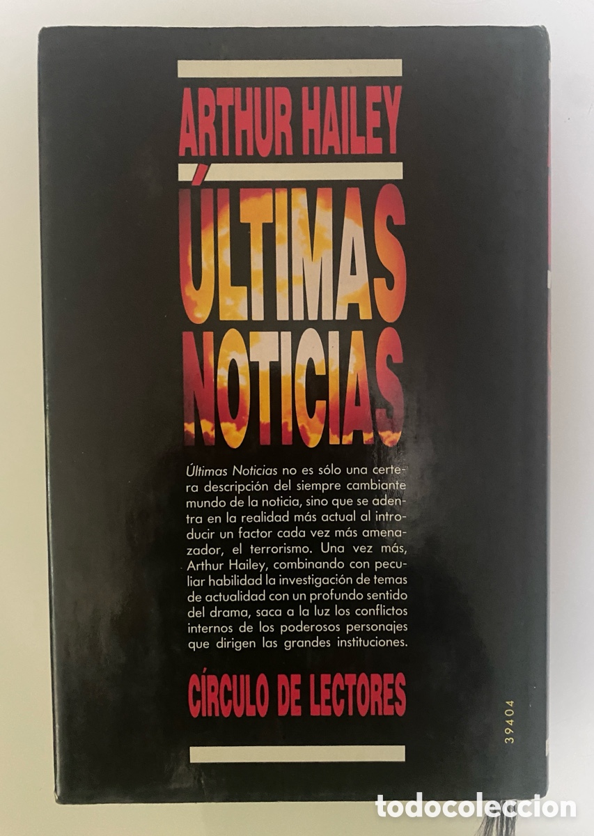 Libros de segunda mano: &Uacute;ltimas noticias - HAILEY, Arthur - Foto 2