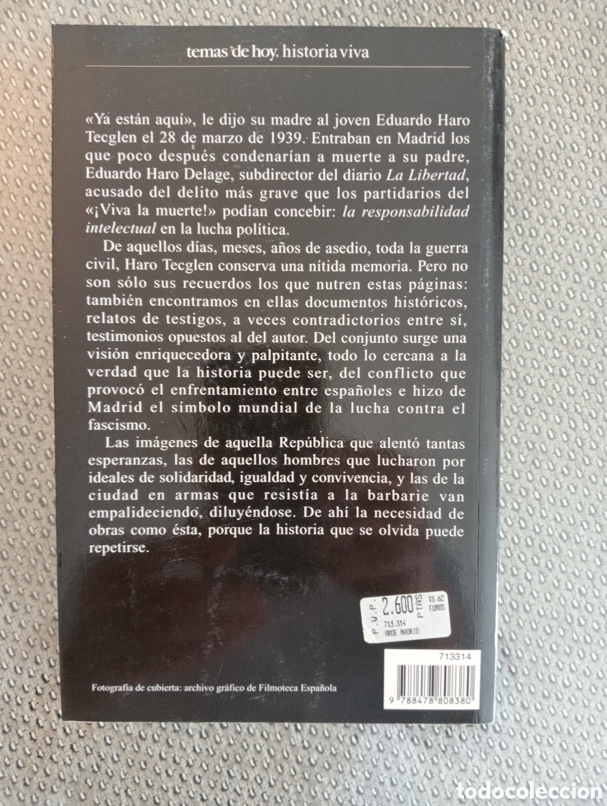 Libros de segunda mano: Arde Madrid / Eduardo Haro Tecglen - Foto 4