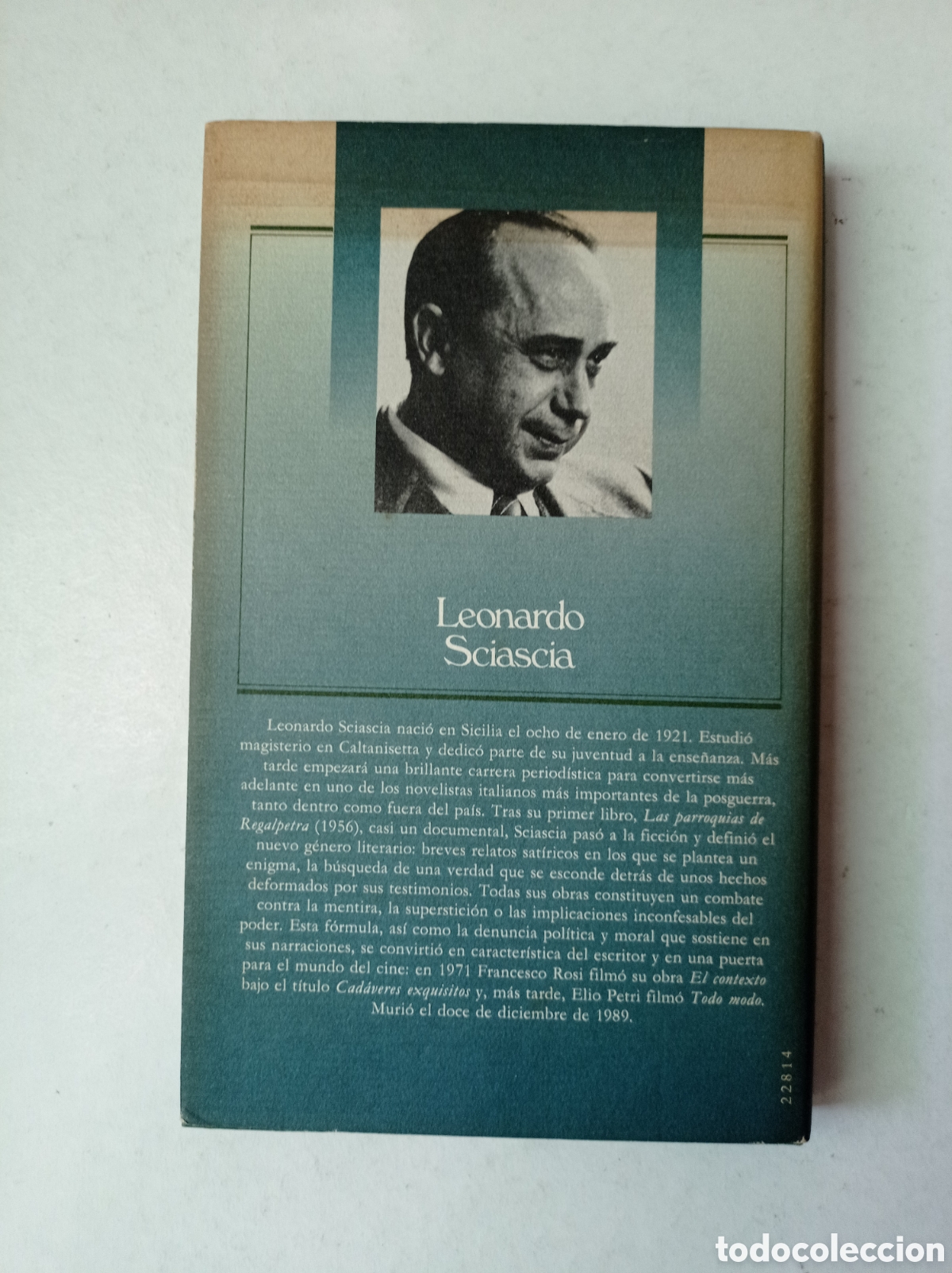 Libros de segunda mano: Todo modo. Leonardo Sciascia. - Foto 2