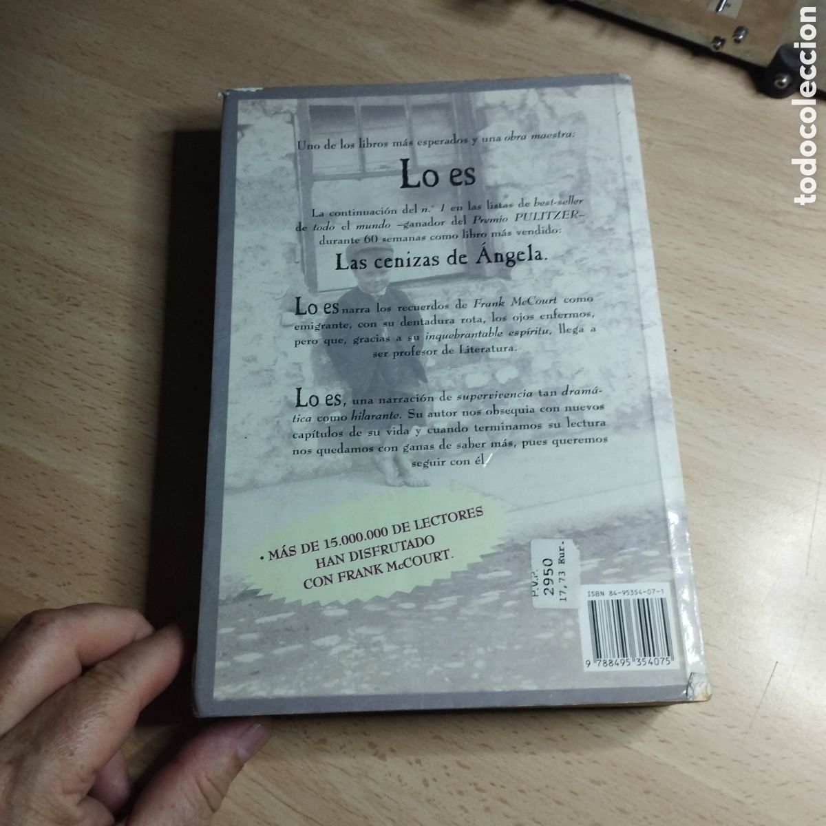 Libros de segunda mano: Lo es. Frank McCourt. 2000. Maeva. - Foto 2