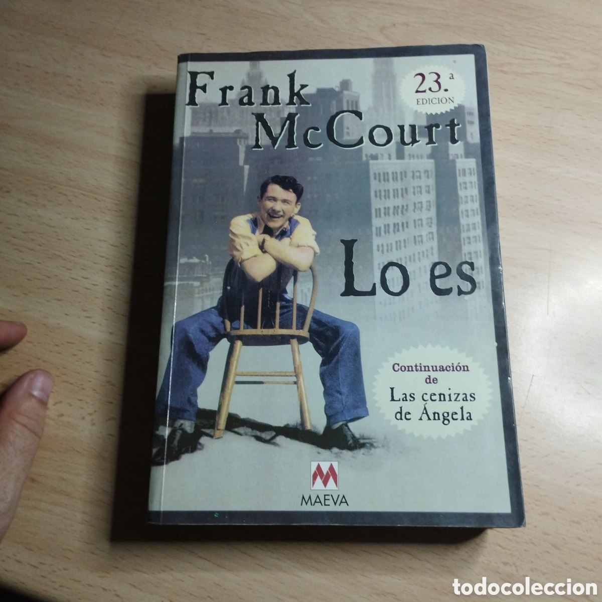 Libros de segunda mano: Lo es. Frank McCourt. 2000. Maeva. - Foto 1