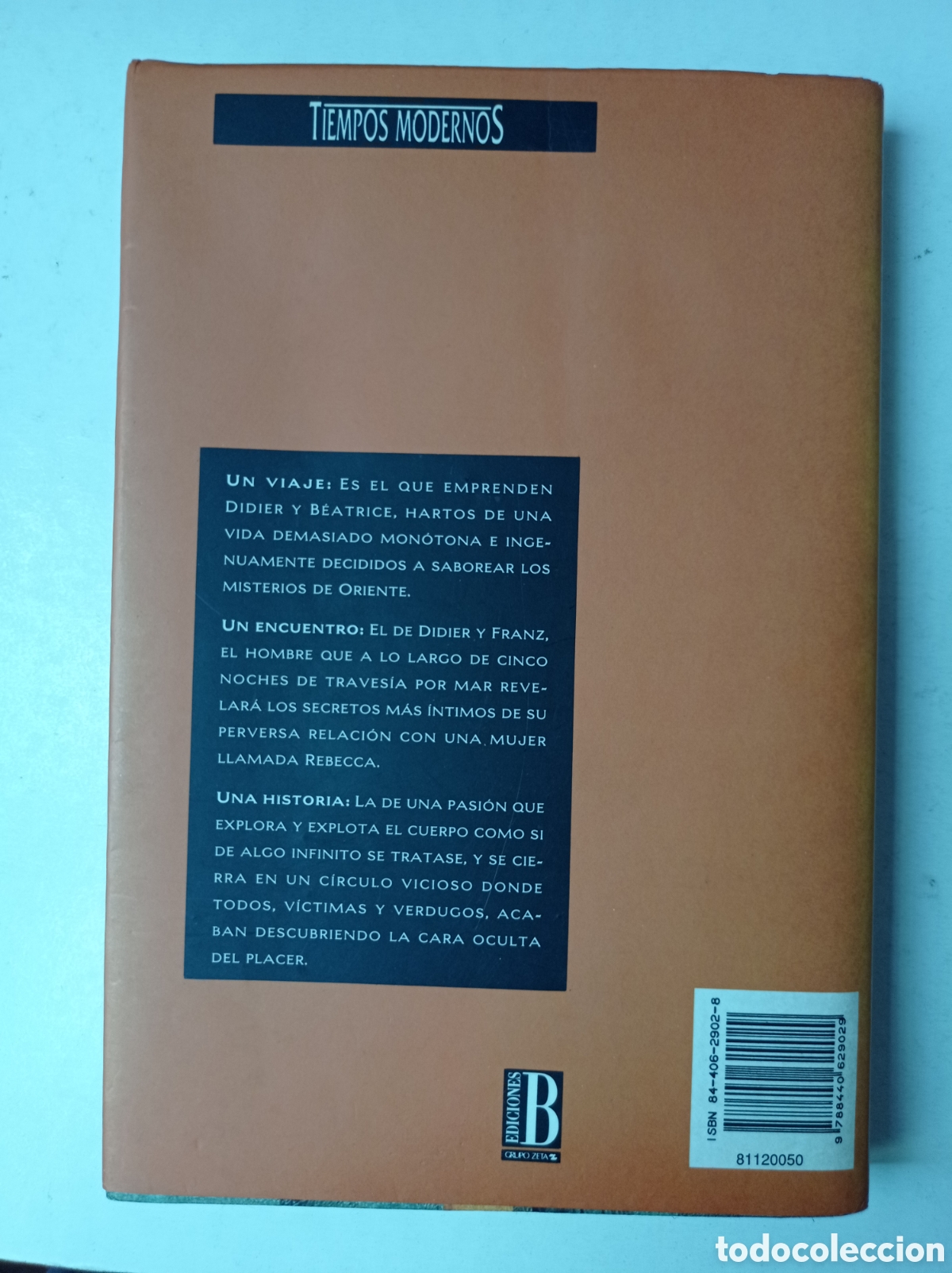 Libros de segunda mano: Luna amarga. Pascal Bruckner. - Foto 2