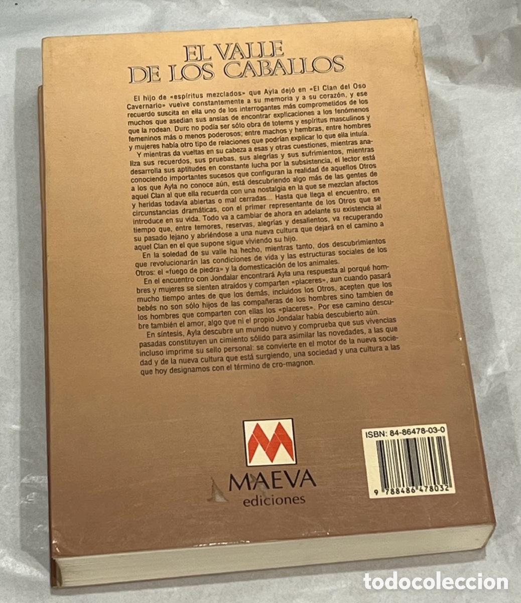 Libros de segunda mano: Libro. Jean M. Auel. &ldquo;El valle de los caballos&rdquo;. - Foto 2