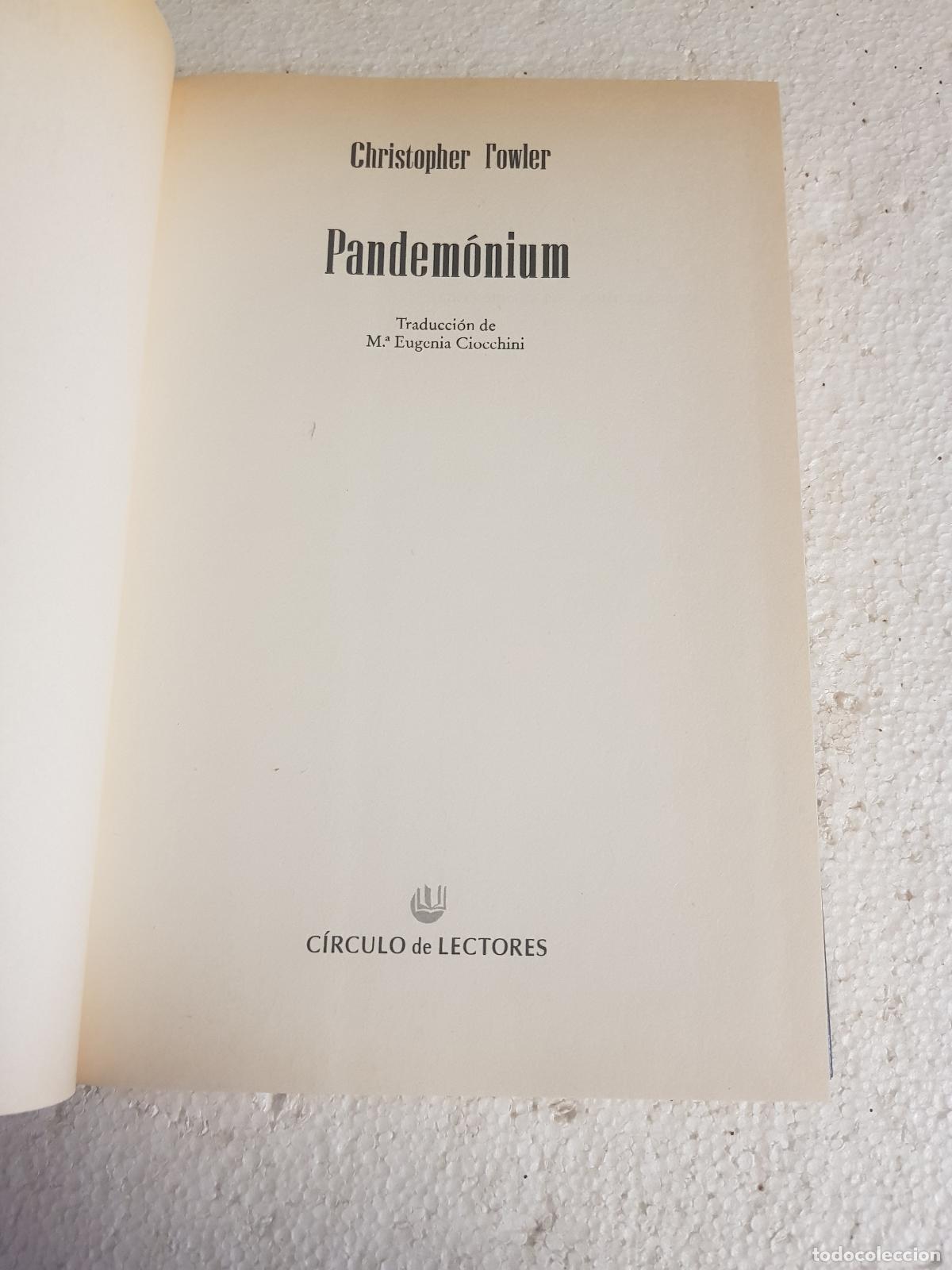 Libros de segunda mano: Pandemonium - Christopher fowler - Foto 4