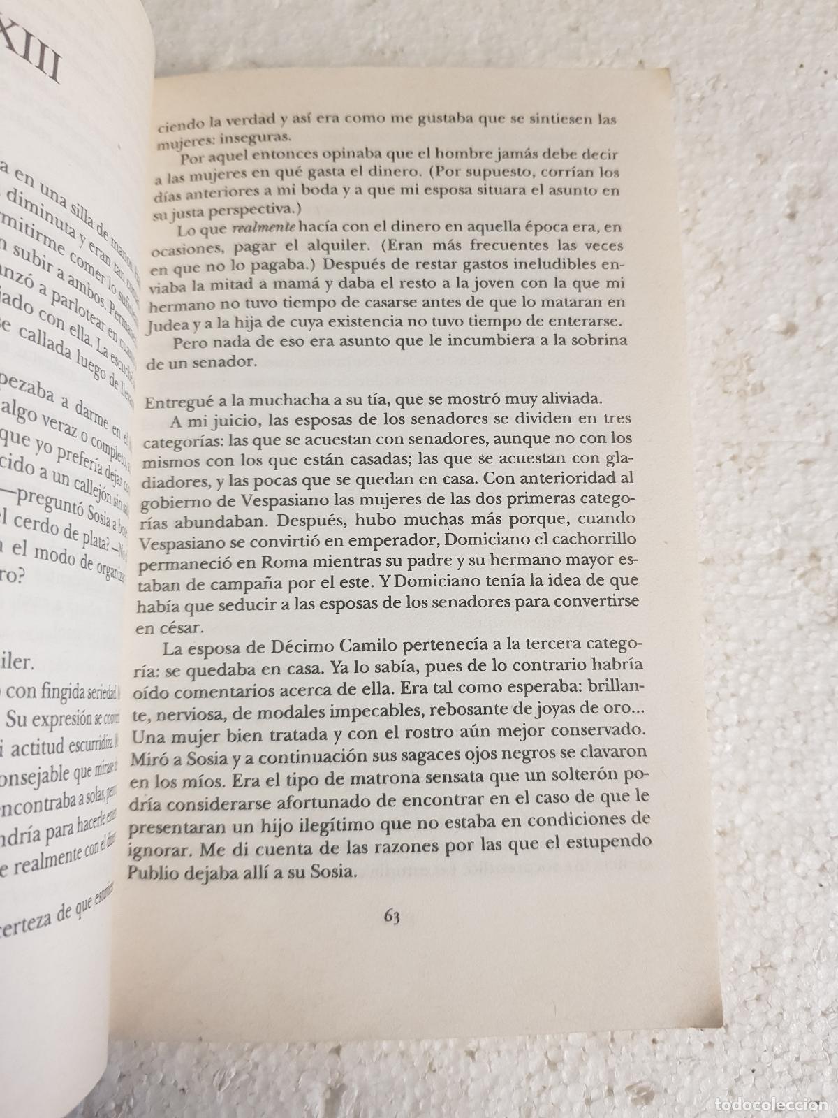 Libros de segunda mano: La plata de britania - Lindsey davis - Foto 3