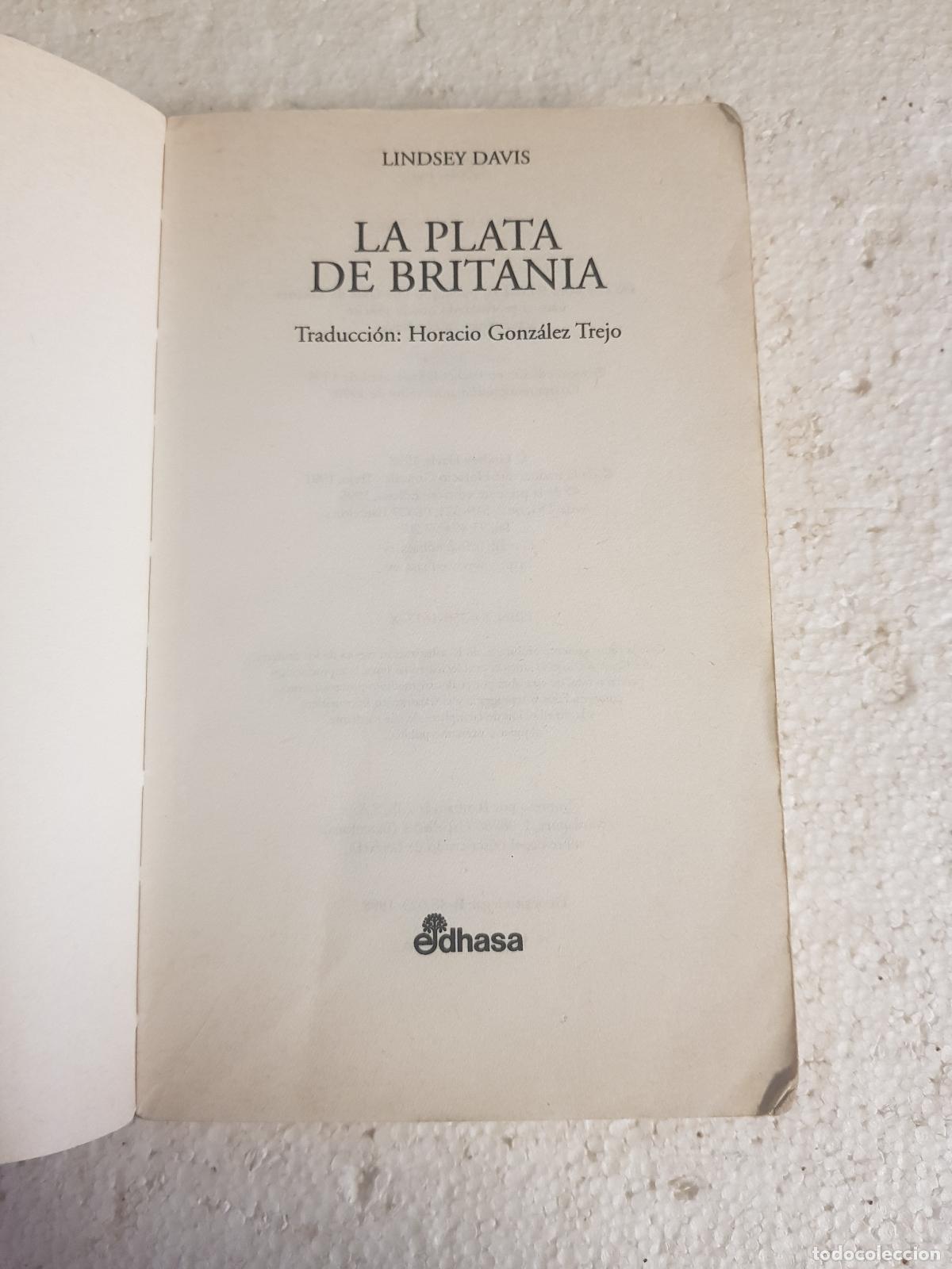 Libros de segunda mano: La plata de britania - Lindsey davis - Foto 4