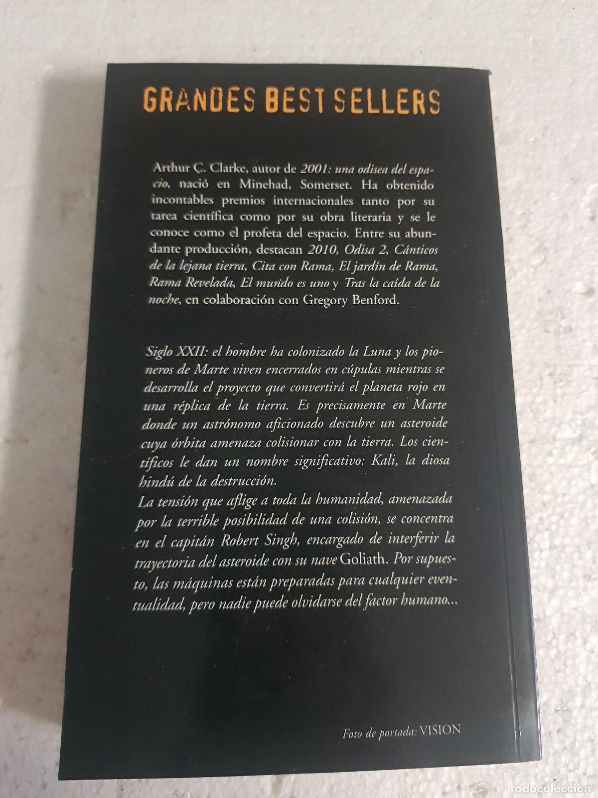 Libros de segunda mano: El martillo de dios - Arthur C. Clarke - Foto 2