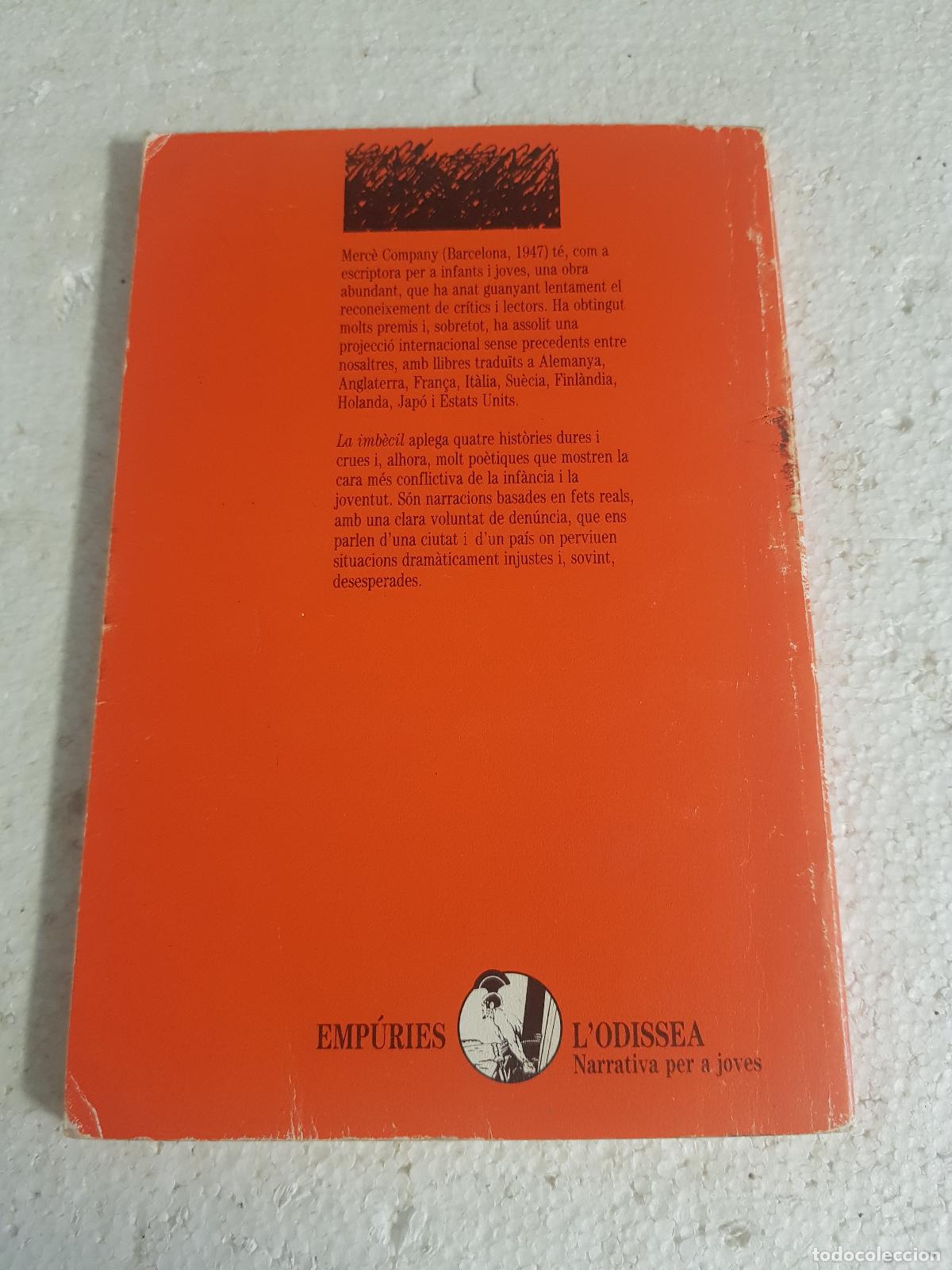 Libros de segunda mano: La imbecil - Merc&egrave; Company - Foto 3