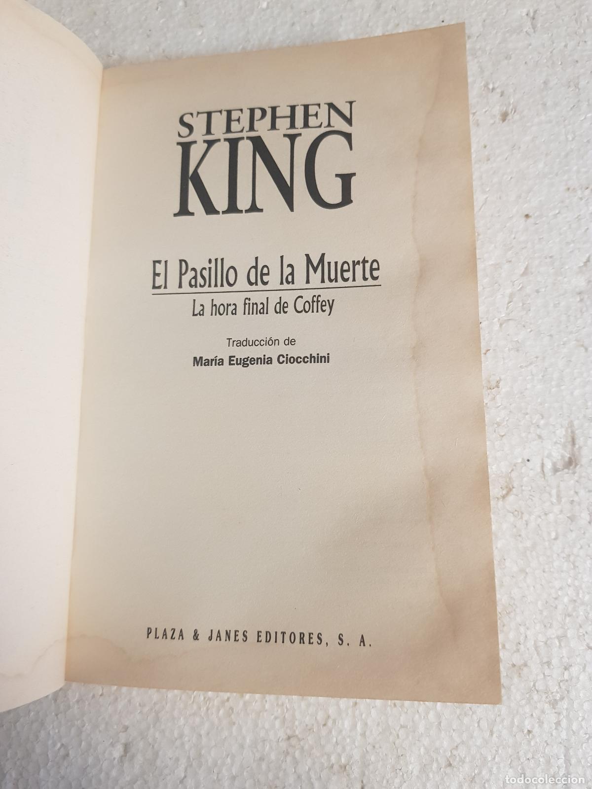 Libros de segunda mano: El pasillo de la muerte. La hora final de Coffey - Stephen King - Foto 5