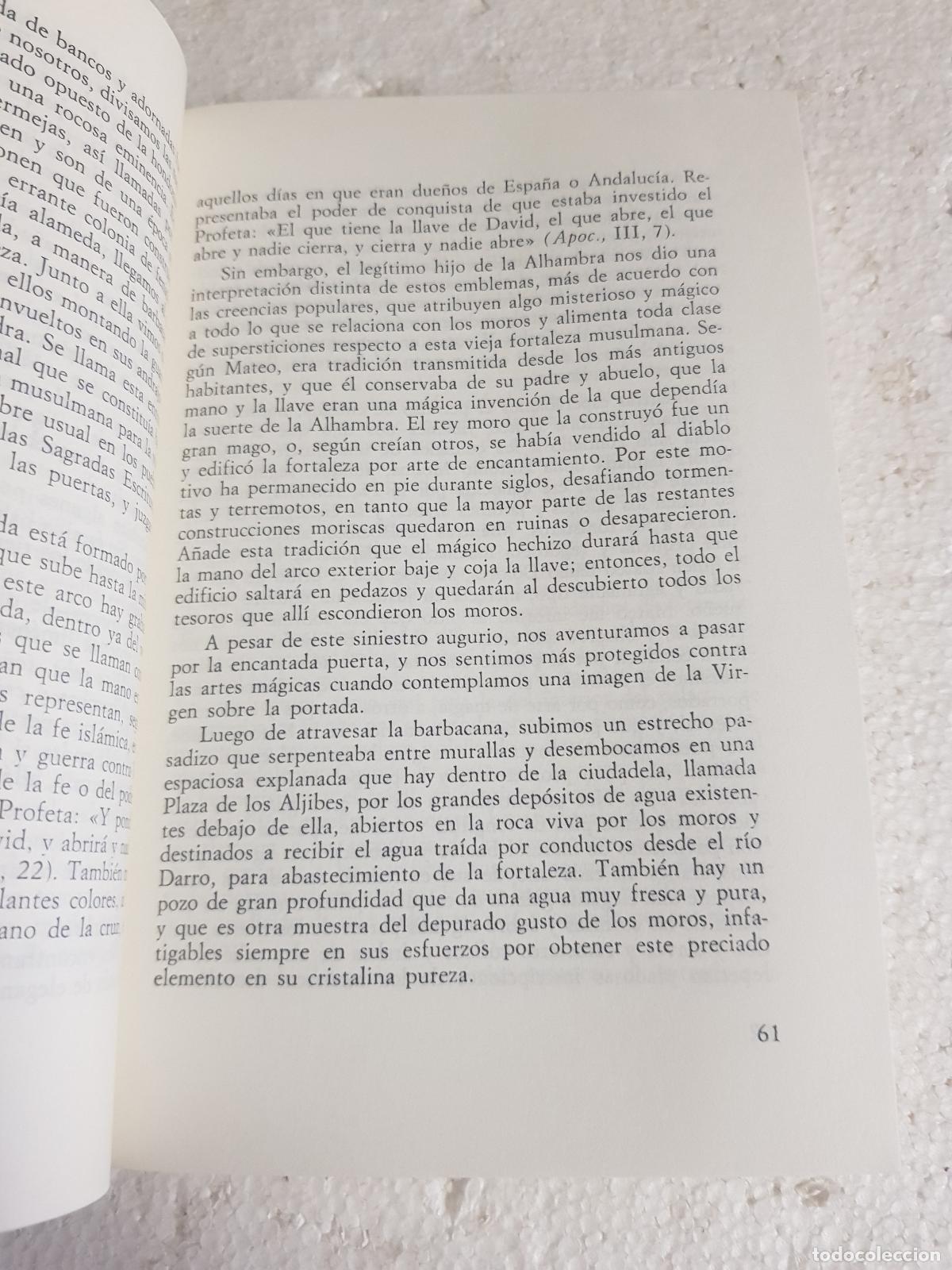 Libros de segunda mano: Cuentos de la Alhambra - W. Irving - Foto 4