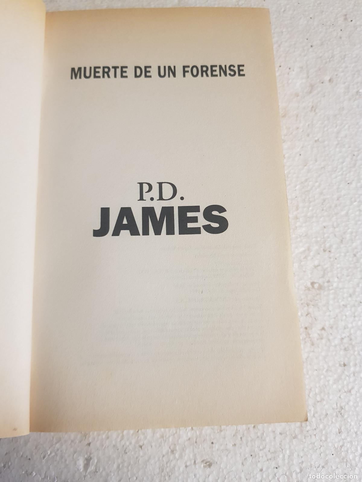 Libros de segunda mano: Muerte de un forense - P. D. James - Foto 2
