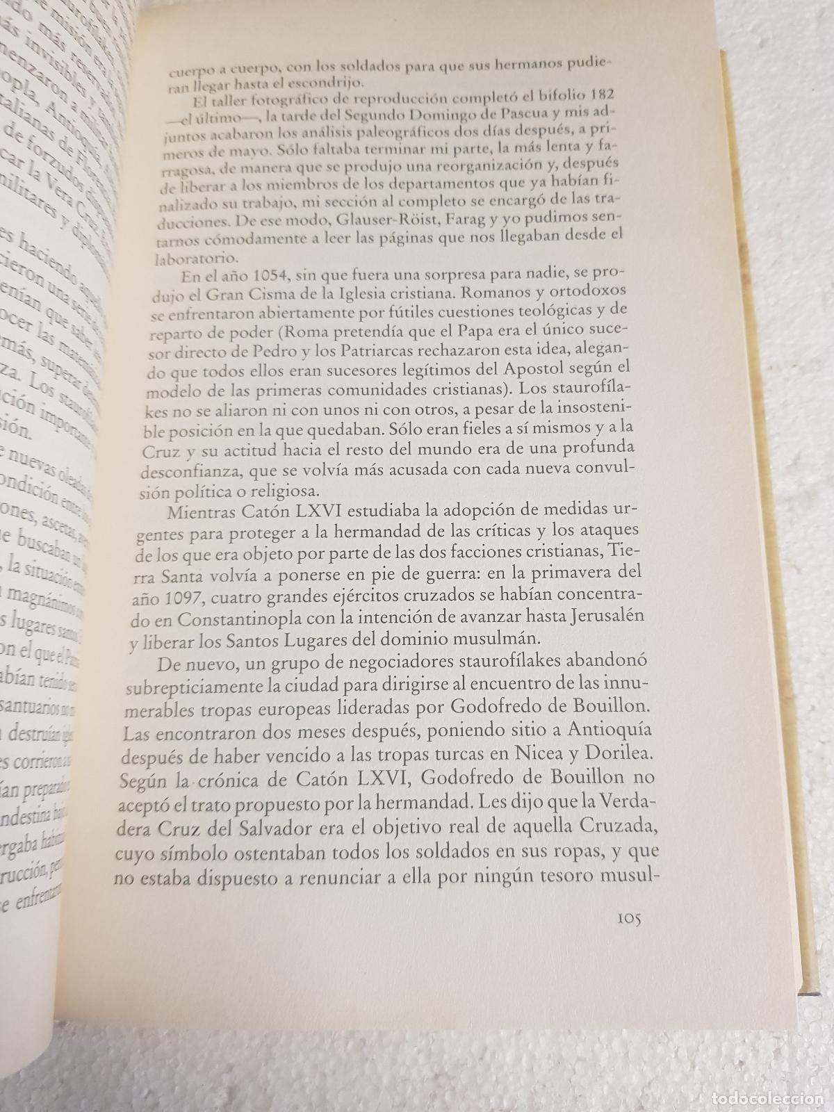 Libros de segunda mano: El &uacute;ltimo cat&oacute;n - Matilde Asensi - Foto 5